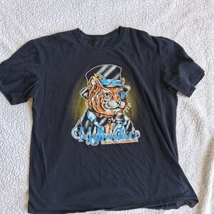 Meowauke tatoo contest graphic tshirt.